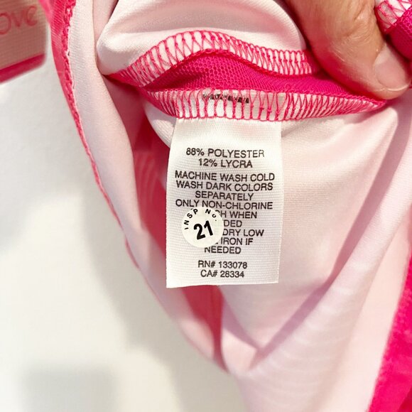 Lucky In Love Vaportex Sleeveless V-Neck Size Large NEW! - Picture 6 of 8